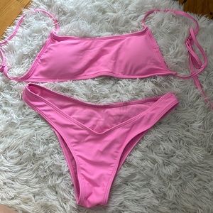 Pink bikini